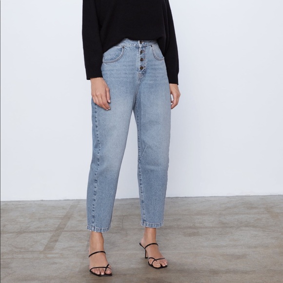 Zara Denim - Zara High Waisted Slouchy Fit Jeans